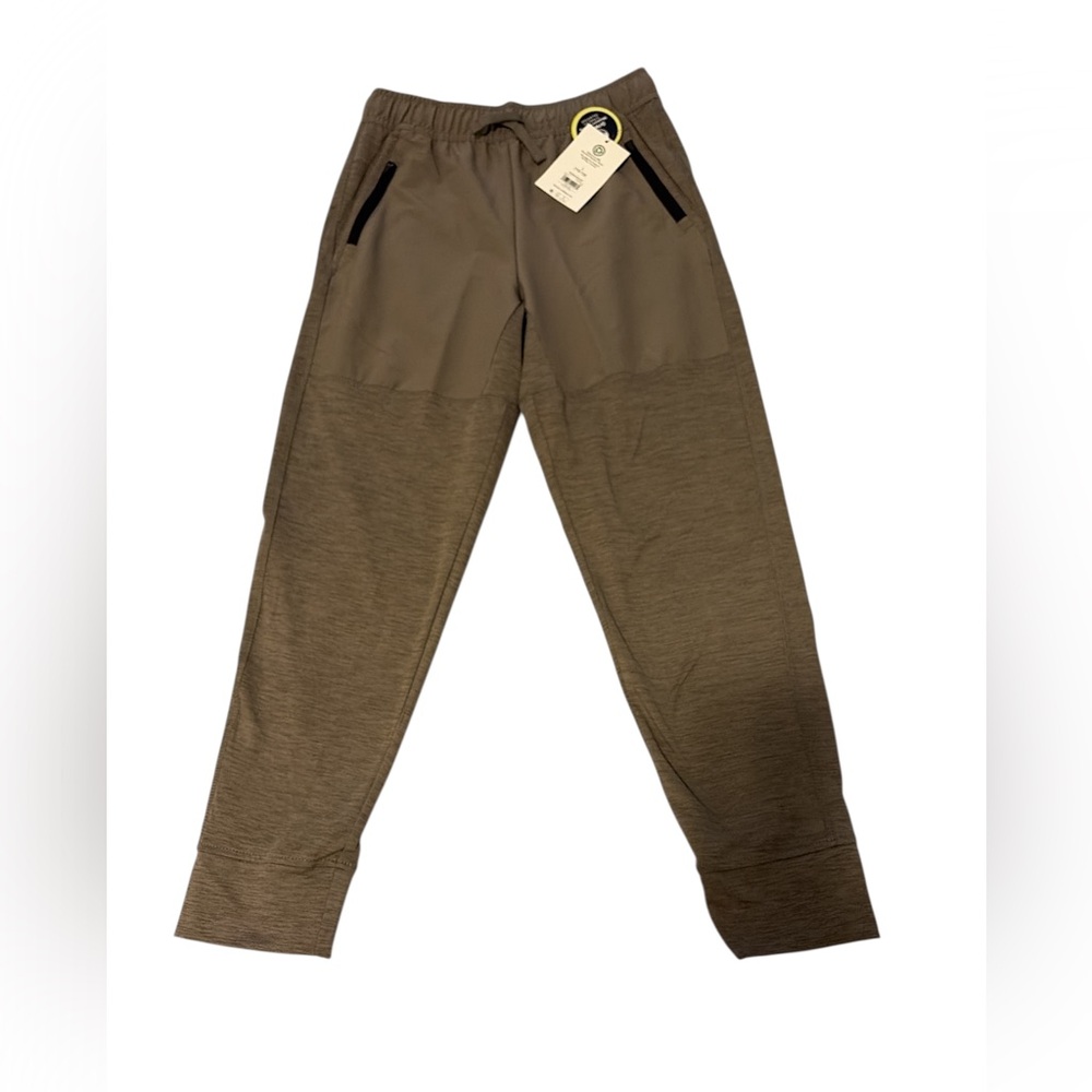 Athletic Works Men's Tan Joggers